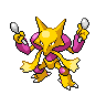 Alakazam mâle shiny dans Noire et Blanche