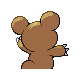 Teddiursa femelle dans Diamant et Perle