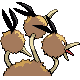 Dodrio femelle dans Diamant et Perle