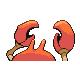 Krabby femelle dans Diamant et Perle