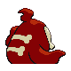 Skelenox femelle shiny dans Diamant et Perle