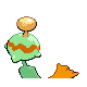 Eoko femelle shiny dans Diamant et Perle
