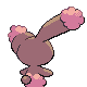 Laporeille femelle shiny dans Diamant et Perle