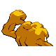 Racaillou femelle shiny dans Diamant et Perle