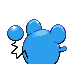 Marill mâle dans Diamant et Perle