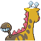 Girafarig mâle dans Diamant et Perle