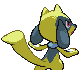 Riolu mâle shiny dans Diamant et Perle