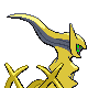 Arceus shiny dans Diamant et Perle