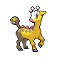 Girafarig femelle dans Diamant et Perle