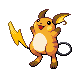 Raichu femelle dans Diamant et Perle