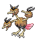 Dodrio femelle dans Diamant et Perle