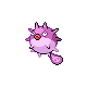 Qwilfish femelle shiny dans Diamant et Perle