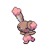 Laporeille femelle shiny dans Diamant et Perle