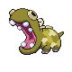 Hippopotas femelle shiny dans Diamant et Perle