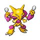 Alakazam femelle shiny dans Diamant et Perle