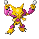 Alakazam femelle shiny dans Diamant et Perle