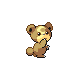 Teddiursa mâle dans Diamant et Perle