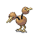 Doduo mâle dans Diamant et Perle