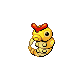 Chenipan mâle shiny dans Diamant et Perle