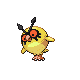 Hoothoot mâle shiny dans Diamant et Perle