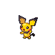 Pichu mâle shiny dans Diamant et Perle