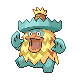Ludicolo mâle shiny dans Diamant et Perle