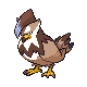 Etouraptor mâle shiny dans Diamant et Perle