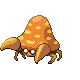 Parasect mâle shiny dans Diamant et Perle