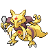 Kadabra mâle shiny dans Diamant et Perle