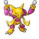 Alakazam mâle shiny dans Diamant et Perle