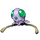 Tentacool mâle shiny dans Diamant et Perle