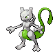 Mewtwo shiny dans Diamant et Perle