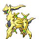 Arceus shiny dans Diamant et Perle