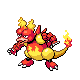 Magmar femelle dans Platine