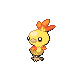 Poussifeu femelle shiny dans Platine
