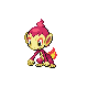 Ouisticram femelle shiny dans Platine