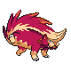 Moufflair femelle shiny dans Platine