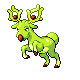 Cerfrousse mâle shiny dans Platine