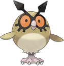 Hoothoot shiny
